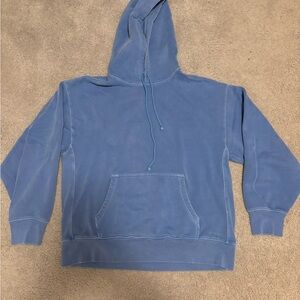 TNA Blue Sweatshirt Relaxed Fit Hoodie